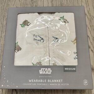 NWT Pottery Barn Kids Star Wars Wearable Blanket Size M (6-12 Months)